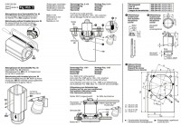Bosch 0 602 332 011 ---- flat head angle sander Spare Parts